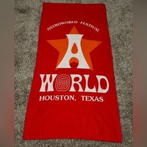 Travis Scott Astro World Towel